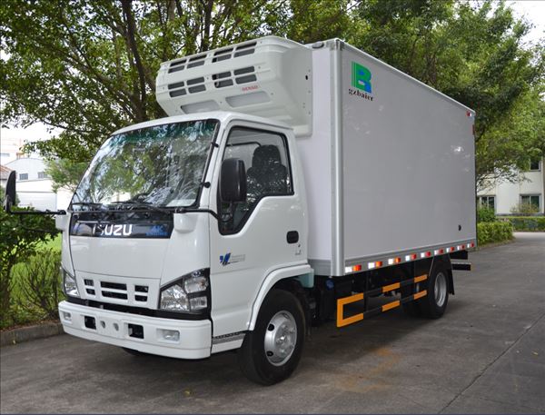 慶鈴600P肉掛冷藏車(chē)